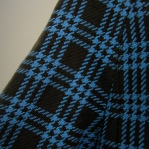 jackets coats nwt the limited l black blue plaid jacket doman